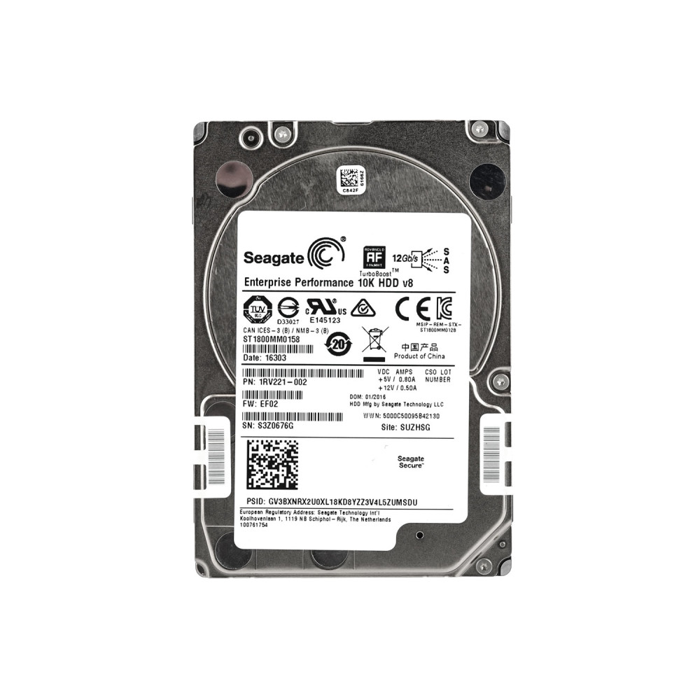 5 x ST1800MM0158 SEAGATE HARD DRIVE 1.8TB 12G 10K SAS